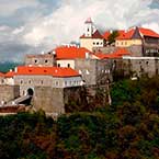 Замок Паланок в экскурсии зимнего тура в Закарпатье