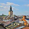Панорама Львова с видом на Латинскую катедру