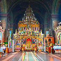 Іконостас, в екскурсії в Мукачево-тур в Карпати на день Святого Валентина 